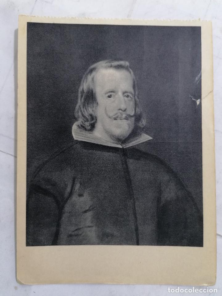 Postales: POSTAL MUSEO DEL PRADO 1185, EL REY D. FELIPE IV, VELAZQUEZ - HAUSER Y MENET