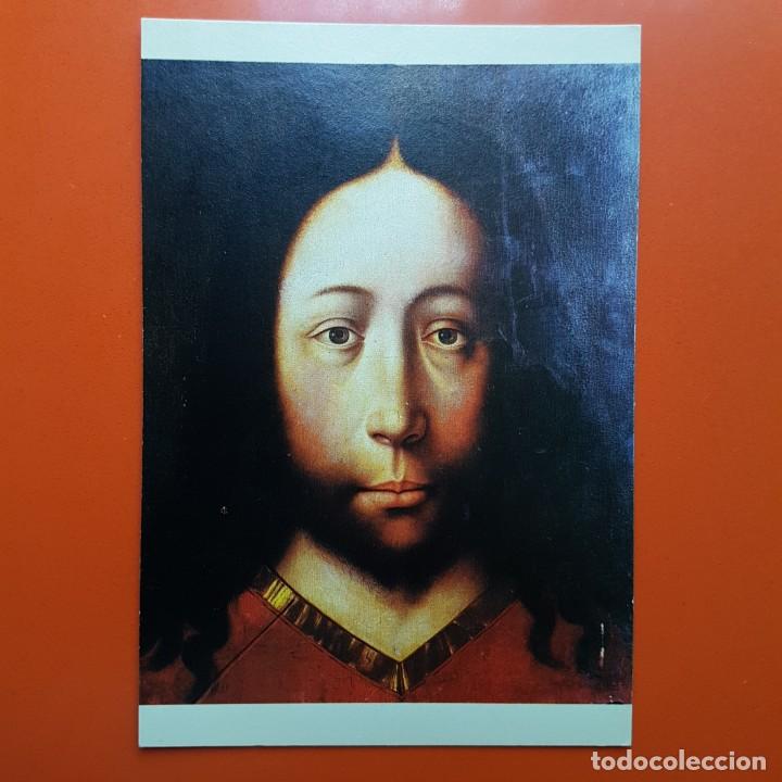 Postales: POSTAL DE BUSTO DE CRISTO. CAPILLA REAL GRANADA. DIERICK BOUTS - Foto 1