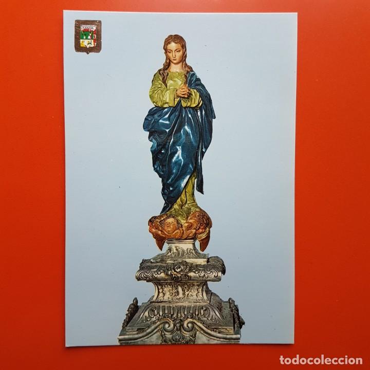 Postales: POSTAL DE LA INMACULADA DE ALONSO CANO. CATEDRAL DE GRANADA - Foto 1