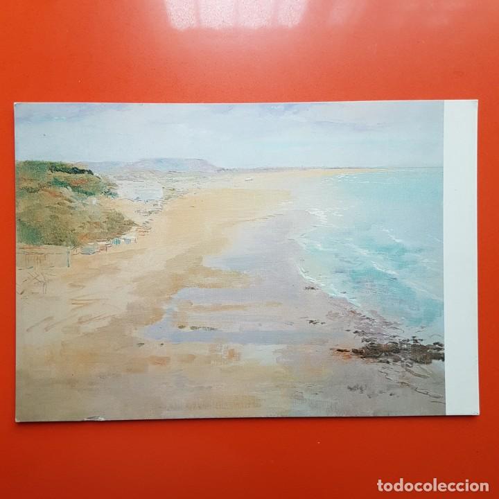Postales: POSTAL OLEO DESDE EL ROQUEO. JOAQU&Iacute;N SAENZ. 1988 - Foto 1