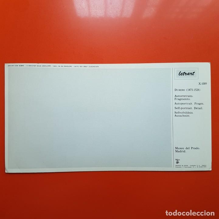 Postales: POSTAL DE AUTORRETRATO DE DURERO - Foto 2