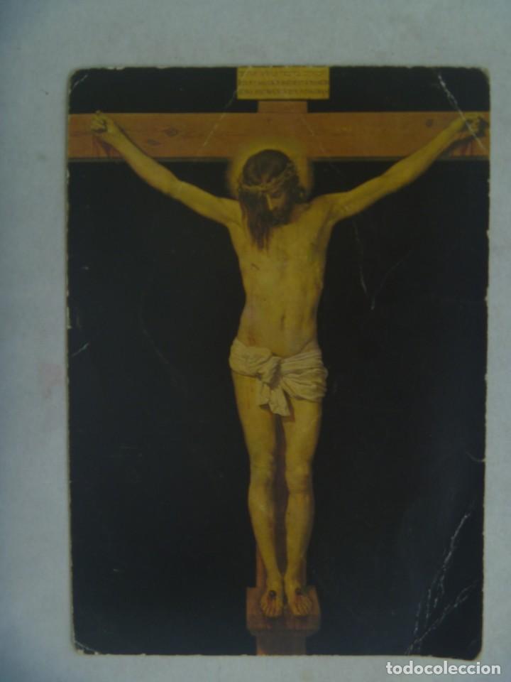 Postales: POSTAL DE PINTURA DE VELAZQUEZ : CRISTO CRUCIFICADO . MUSEO DEL PRADO