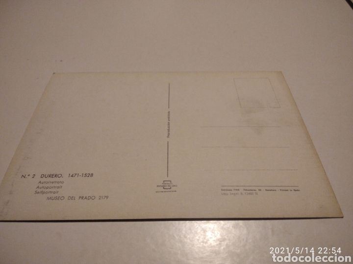Postales: Durero autorretrato - Foto 2