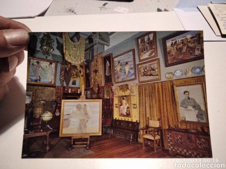 Postales: Joaqu&iacute;n Sorolla, el estudio del pintor - Foto 1