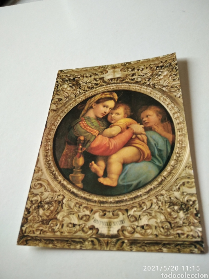 Postales: Firenze, Raffaello Sanzio Virgen - Foto 1
