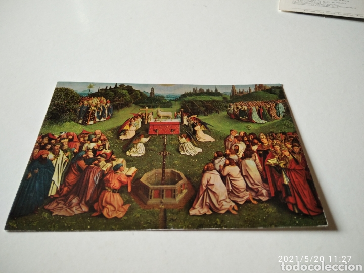 Postales: Gent, Van Eyck Arte dibujo - Foto 1
