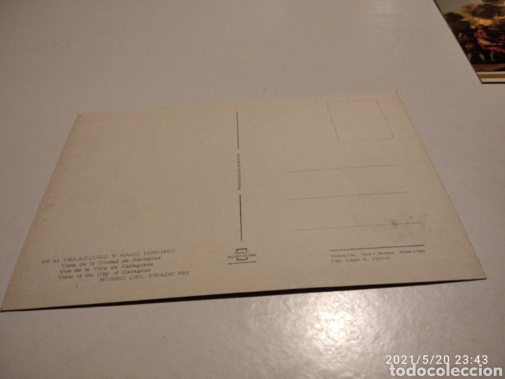 Postales: Vel&aacute;zquez y Mazc, Zaragoza - Foto 2