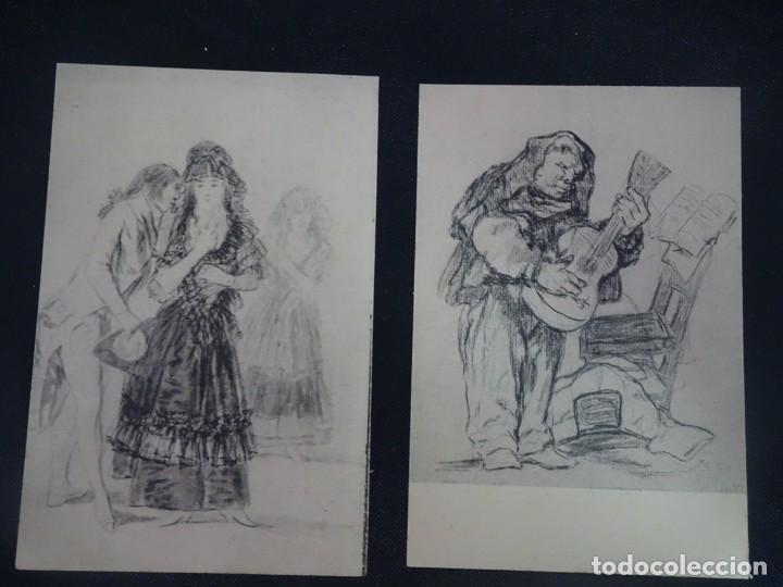 Postales: LOTE DE 2 ANTIGUAS POSTALES, MUSEO DEL PRADO ,VER FOTOS