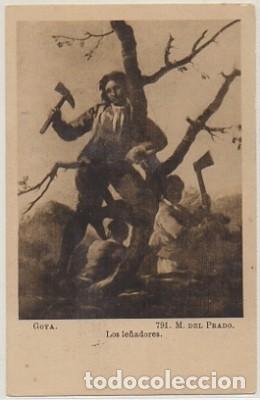 Postales: POSTAL DE ARTE. GOYA. LOS LE&Ntilde;ADORES. MUSEO DEL PRADO   P-ARTE-513,5