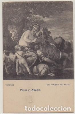 Postales: POSTAL DE ARTE. VERONES. VENUS Y ADONIS. MUSEO DEL PRADO   P-ARTE-535
