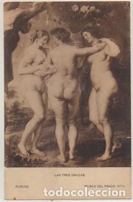 Cartoline: POSTAL DE ARTE. RUBENS. LAS TRES GRACIAS   P-ARTE-556