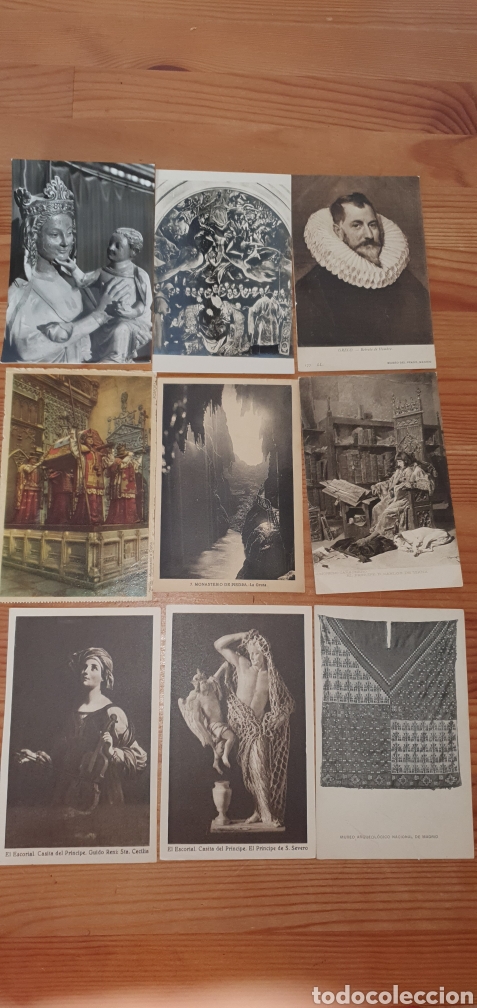 Postales: 9 postales arte espa&ntilde;ol - Foto 1