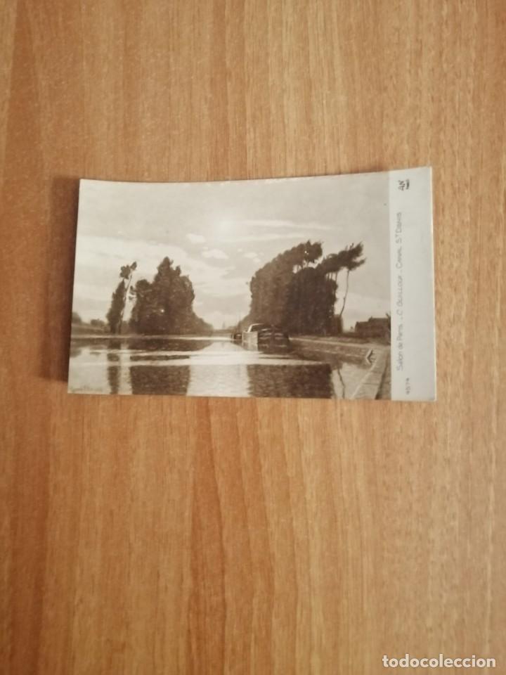 Cartes Postales: POSTAL SALON DE PARIS CANAL SIN CIRCULAR