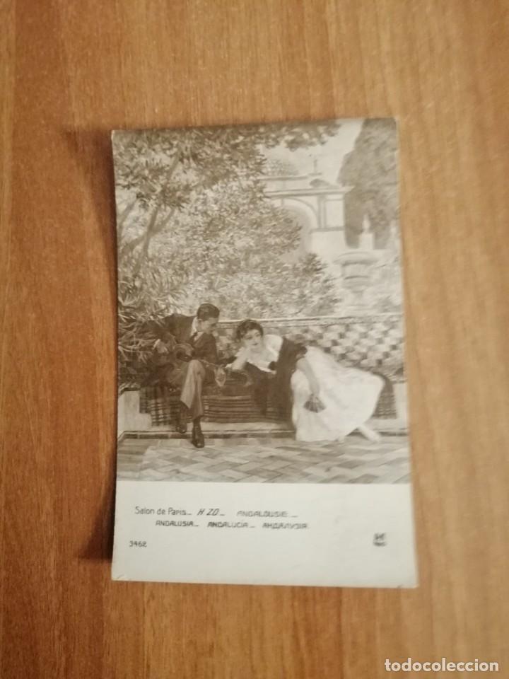 Postais: POSTAL SALON DE PARIS ANDALUCIA SIN CIRCULAR