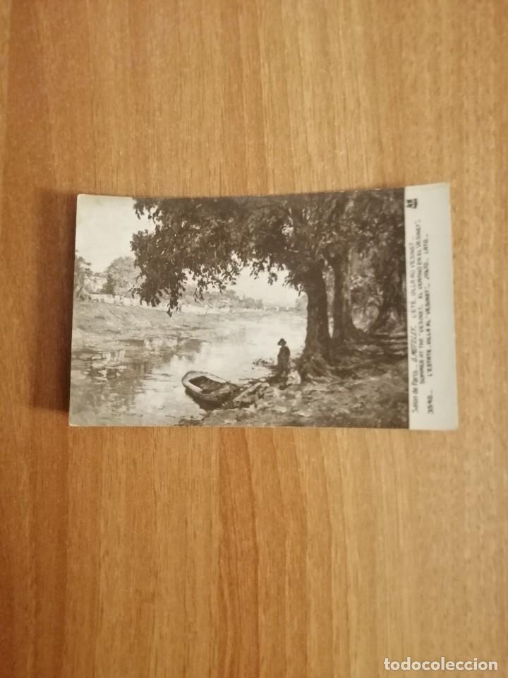 Cartes Postales: POSTAL SALON DE PARIS EL VARANO EN EL VESINET SIN CIRCULAR