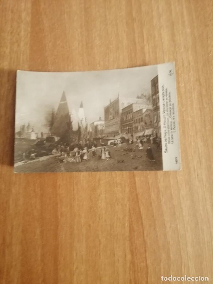 Cartes Postales: POSTAL SALON PARIS UN ATARDECER EN VENECIA SIN CIRCULAR