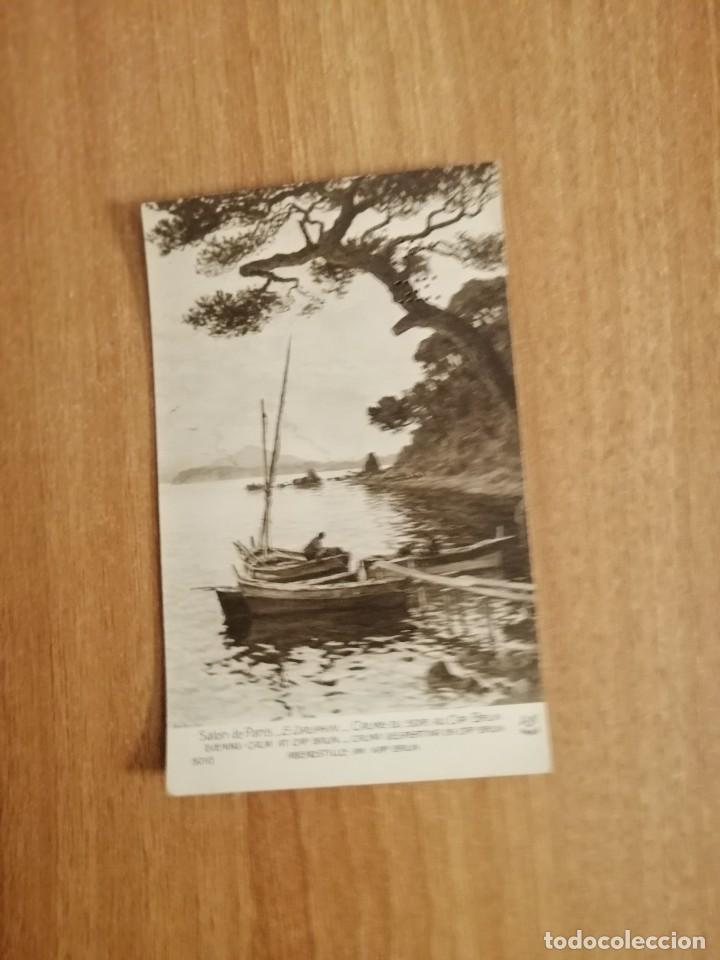 Cartes Postales: POSTAL SALON CALMA VESPENTINA EN CAP BRUN SIN CIRCULAR