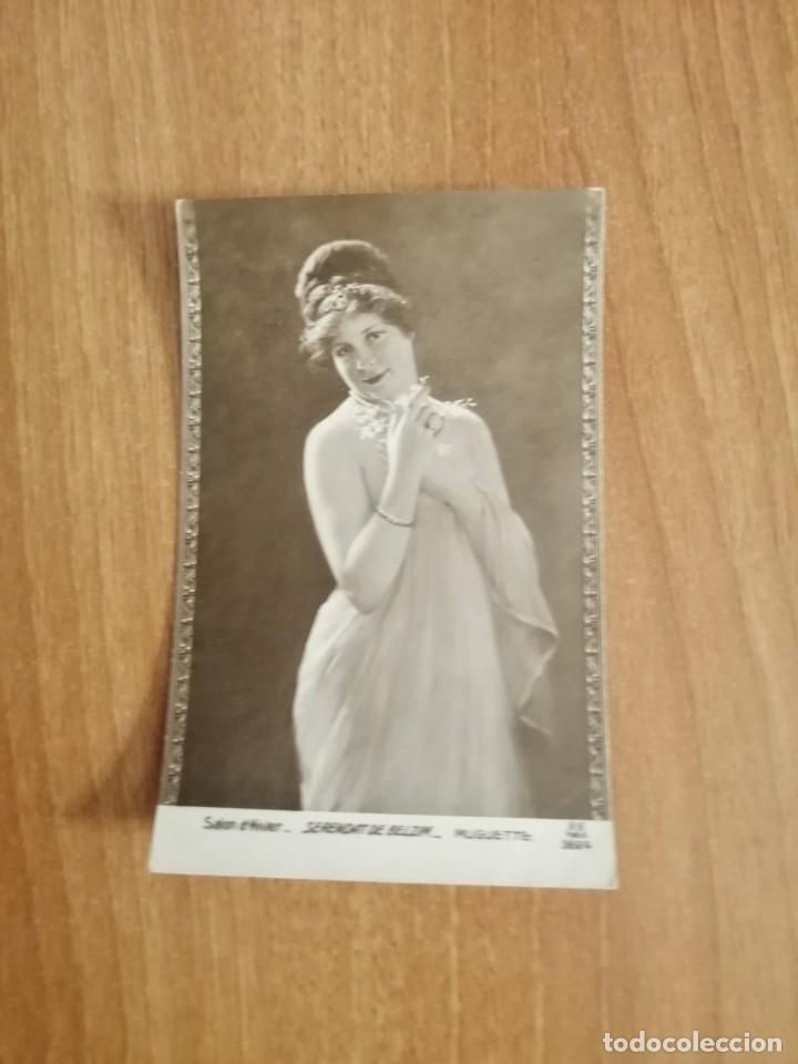 Cartes Postales: POSTAL SALON D`HIVER SERENDAT DE BELZIM MUGUETTE SIN CIRCULAR