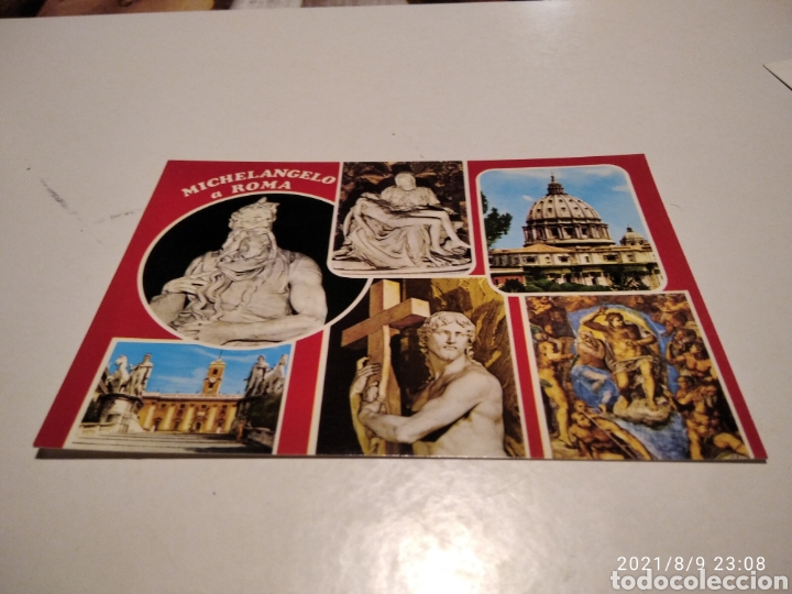 Postales: Postal Michelangelo a Roma - Foto 1