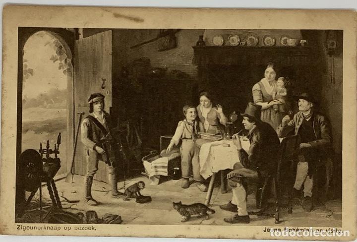 Postales: Jeune Bohemien en visite. Boon&rsquo;s Cacao en Chocolate. Wormerveer.