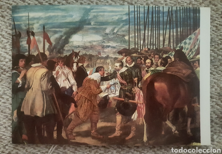 Postales: Postal museo del Prado. Las lanzas. 1983 - Foto 1