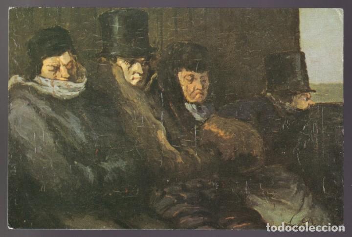 Postales: Honor&eacute; Daumier. *Second-class Compartment* Nueva. - Foto 1