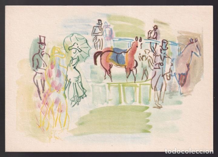 Postales: Raoul Dufy. *Le paddock* Nueva. - Foto 1