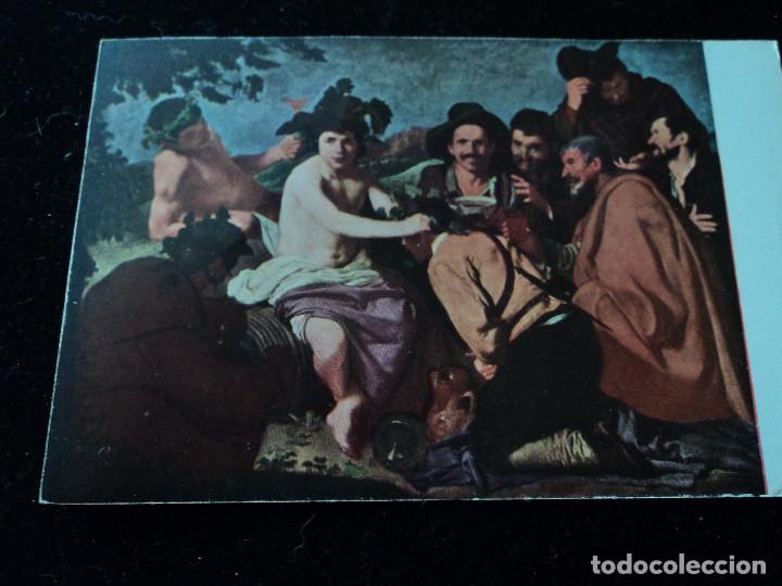Postales: MUSEO DEL PRADO, reunion de bebedores. velazquez ed. VICTORIA N. Coll Salieti. n&ordm; 998