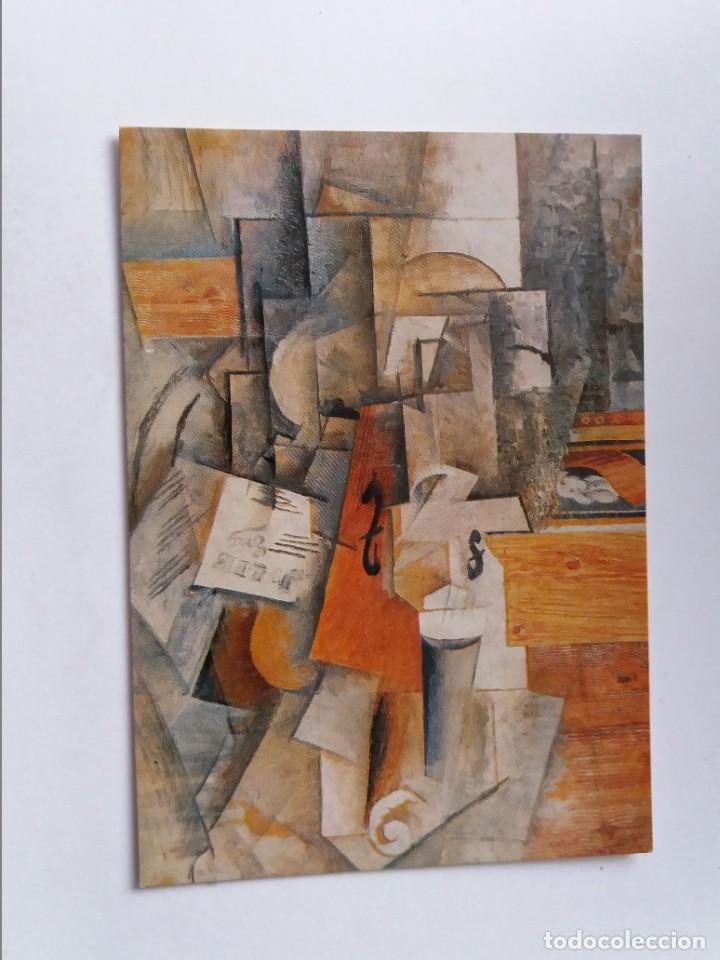 Postales: POSTAL - PICASSO - EL VIOLIN JOLIE EVA - Foto 1