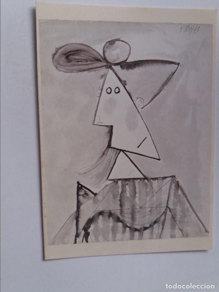 Postales: POSTAL - MUJER CON SOMBRERO - PICASSO - Foto 1