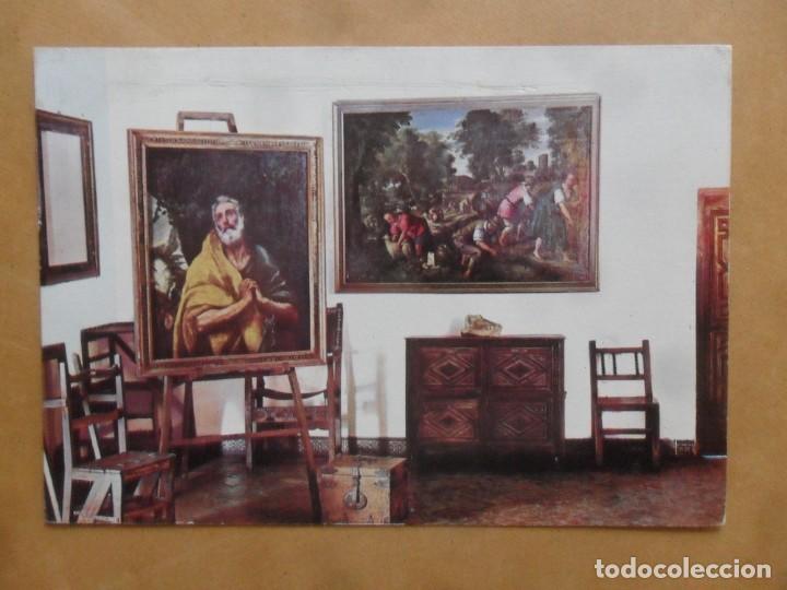 Postales: POSTAL - TOLEDO - MUSEO DEL GRECO, ESTUDIO - Foto 1