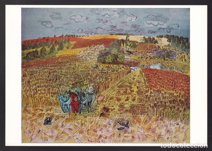 Postales: Raoul Dufy. *Le Champ de Bl&eacute;* Nueva. - Foto 1