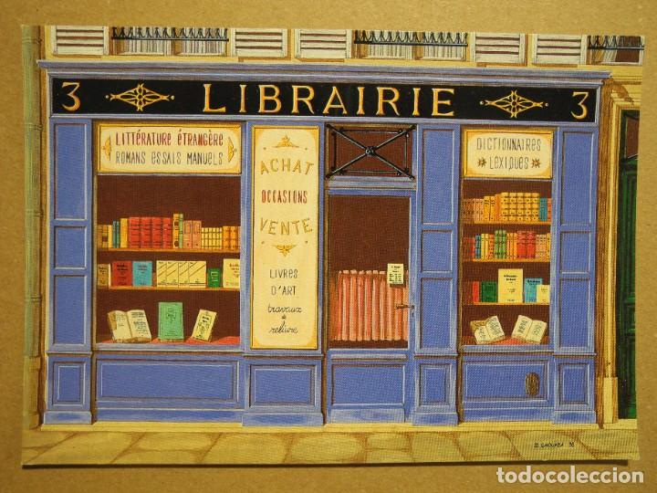 Postales: Dominique Chouaba: la librairie. Nueva - Foto 1