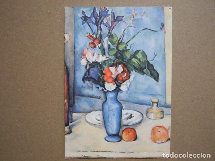 Postales: Jarr&oacute;n de flores. C&eacute;zanne. - Foto 1