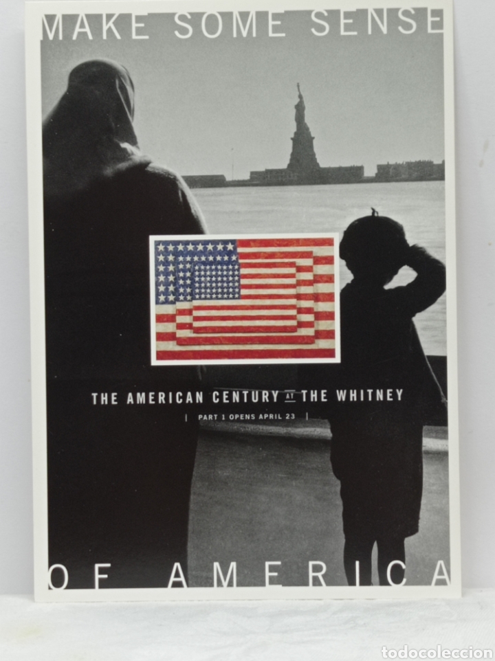 Cartoline: MAKE SOME SENSE OF AM&Egrave;RICA THE WHITNEY MUSEUM OF AMERICA.