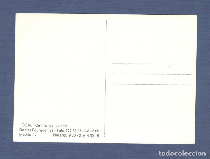 Postales: POSTAL: LOCAL, CENTRO DE DISE&Ntilde;O (MADRID) - Foto 2