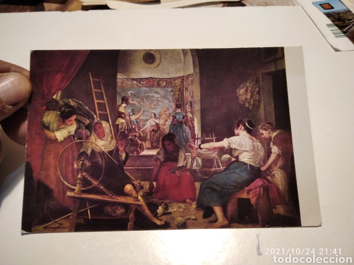 Postkarten: Postal Vel&aacute;zquez las hilanderas