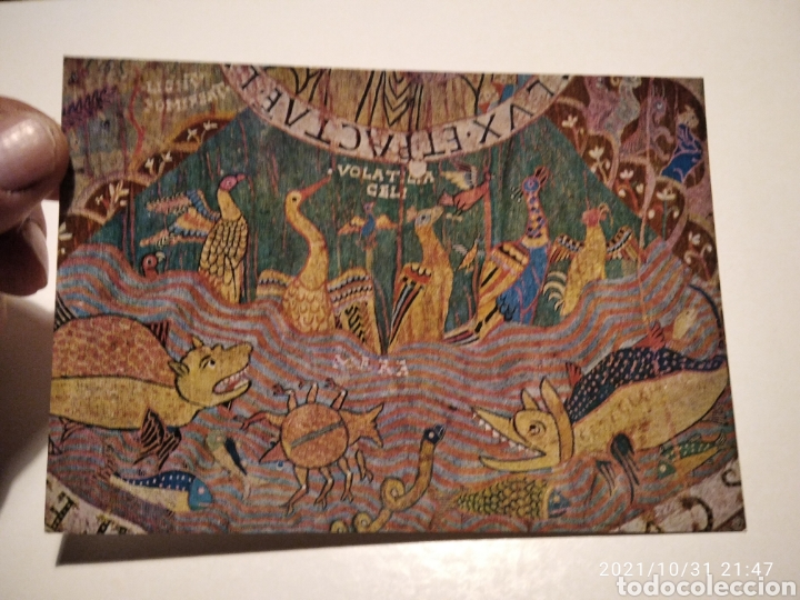 Postales: Postal Museu de la c&aacute;tedral Girona tapis del G&eacute;nesis - Foto 1