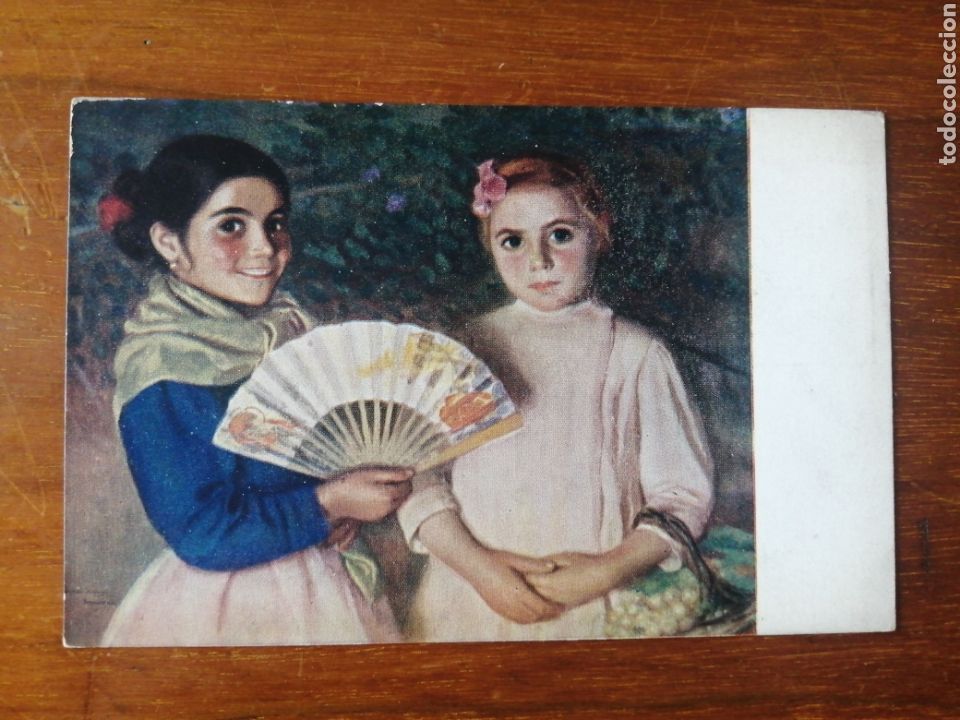 Postales: POSTAL PINTURA EUGENIO HERMOSO - Foto 1