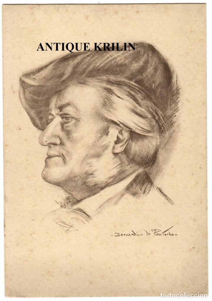 Postales: POSTAL EDICION A. CARMONA SERIE II N&ordm; 10 / WAGNER / ILUSTRA BERNARDINO DE PANTORBA