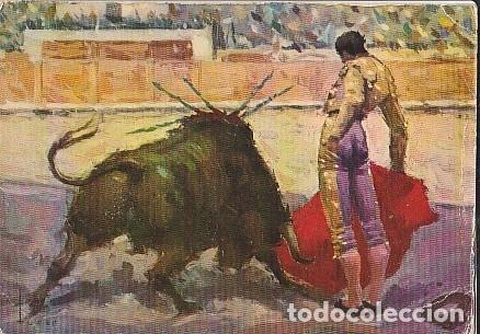 Postales: Espana ** & Postal, Pintura, El Arte De Manolete, Derechazo, (6002)