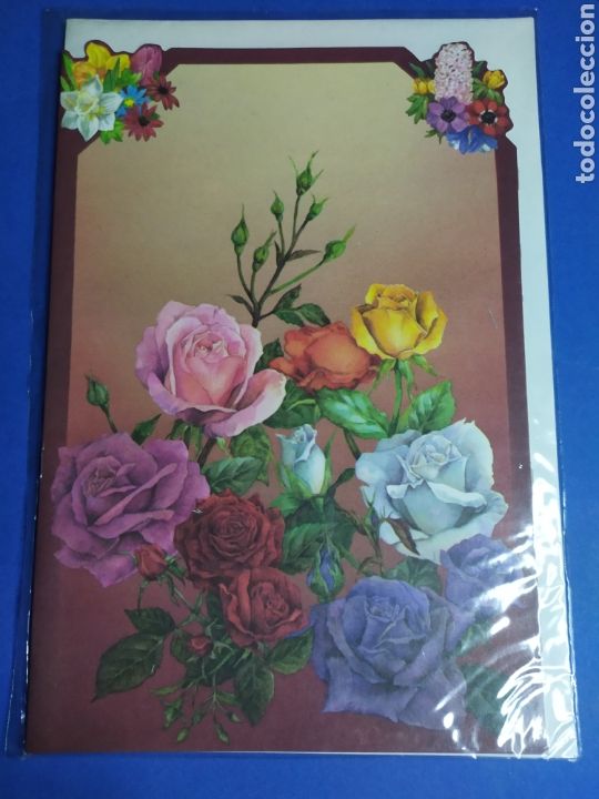 Postales: Postal flores marca Busquets - Foto 1