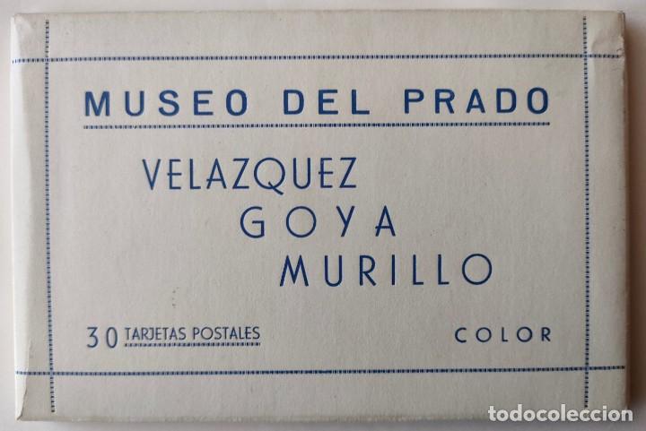 Postales: MUSEO DEL PRADO MURILLO VELAZQUEZ GOYA COMPLETO 30 POSTALES
