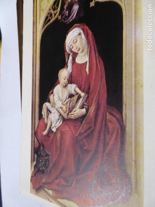 Postales: VAN DER WEYDEN. LA VIRGEN CON EL NI&Ntilde;O. MUSEO DEL PRADO