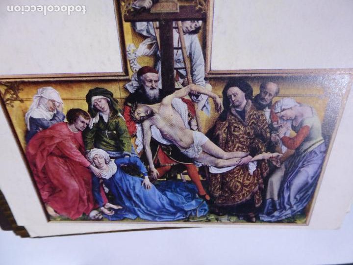 Postales: VAN DER WEYDEN. EL DESCENDIMIENTO DE LA CRUZ. MUSEO DEL PRADO