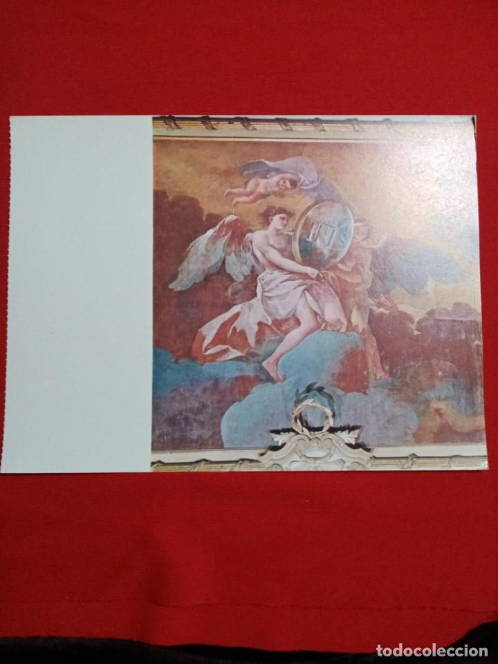 Postkarten: L&aacute;mina &rdquo; Angeles sobre nubes&rdquo; pintura de Goya, con an&aacute;lisis de la obra. 24x18