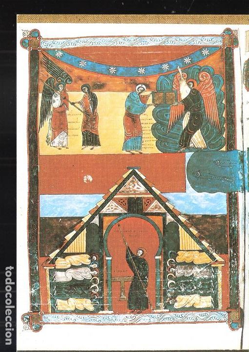 Postais: Santo Toribio de Li&eacute;bana. San Beato de Li&eacute;bana. Foto Bustamante Potes. N&ordm; 244