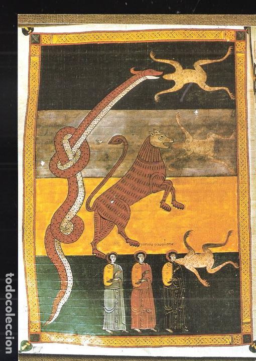 Postais: Santo Toribio de Li&eacute;bana. San Beato de Li&eacute;bana. Foto Bustamante Potes. N&ordm; 250