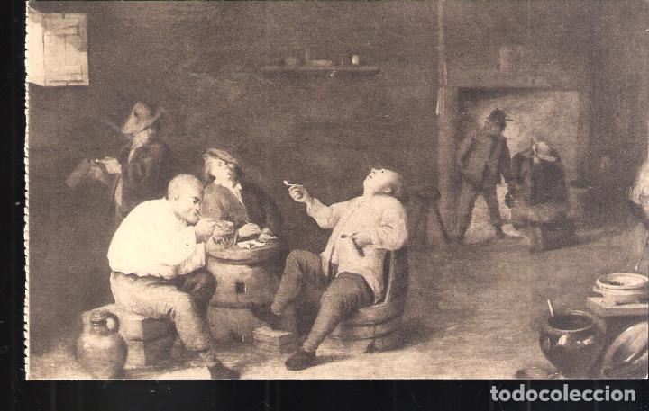 Postais: Teniers. La taberna. N&ordm; 468. Museo de Bilbao. ARTE-Bilbao.