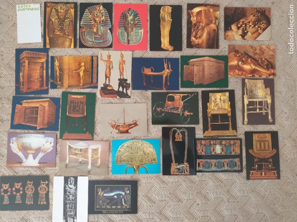 Postales: 71 postales arte egipcio. - Foto 2